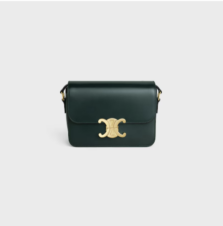 Celine - Teen Triomphe Bag in Shiny Calfskin