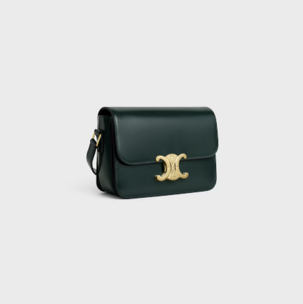 Celine - Teen Triomphe Bag in Shiny Calfskin