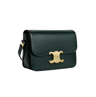 Celine - Teen Triomphe Bag in Shiny Calfskin