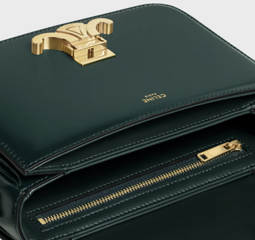 Celine - Teen Triomphe Bag in Shiny Calfskin