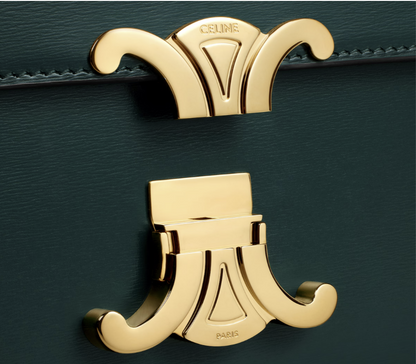 Celine - Teen Triomphe Bag in Shiny Calfskin