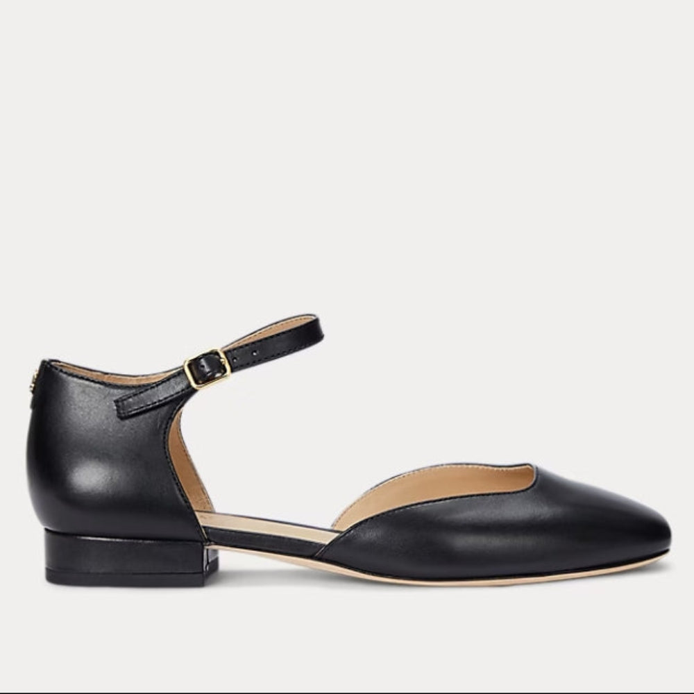 Ralph Lauren Emellie Calfskin Mary Jane Shoes
