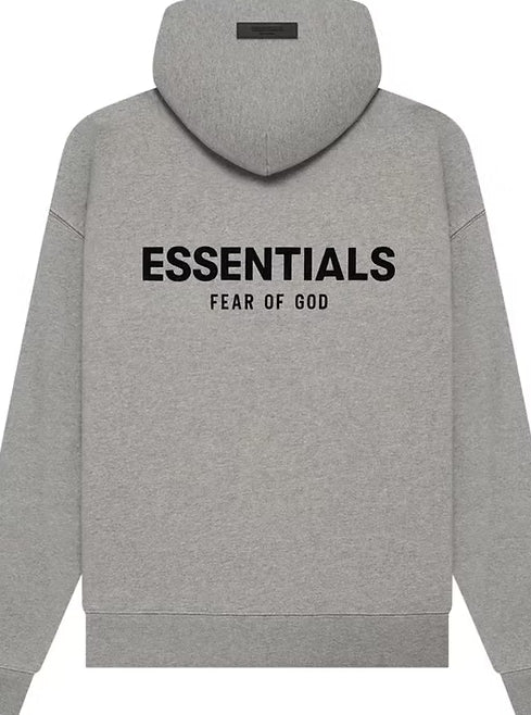 Fear of God Essentials Hoodie Dark Oatmeal Hoodie