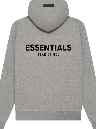Fear of God Essentials Hoodie Dark Oatmeal Hoodie