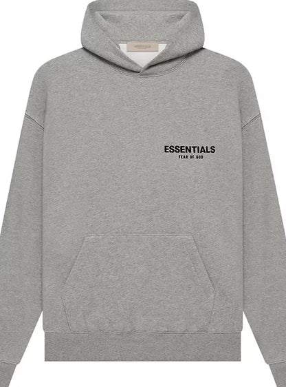 Fear of God Essentials Hoodie Dark Oatmeal Hoodie