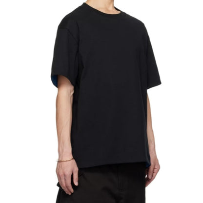 Bottega Veneta - Black Double Layer T-Shirt