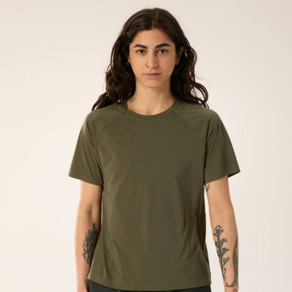Arc'teryx Silene Crew Shirt SS Women's - Tatsu Heather