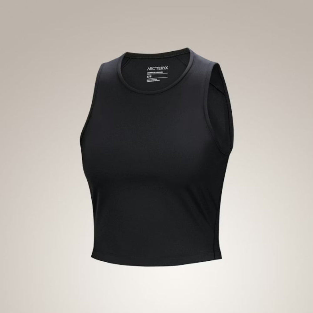 Arc'teryx Soria Tank Women's - Black / Arctic Silk