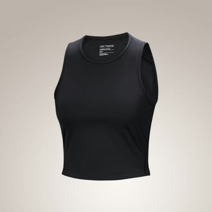 Arc'teryx Soria Tank Women's - Black / Arctic Silk