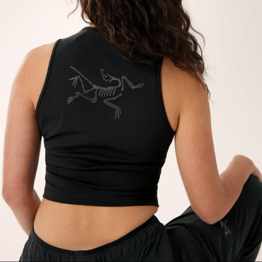 Arc'teryx Soria Tank Women's - Black / Arctic Silk