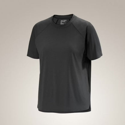 Arc'teryx Silene Crew Shirt SS Women's - Black Heather
