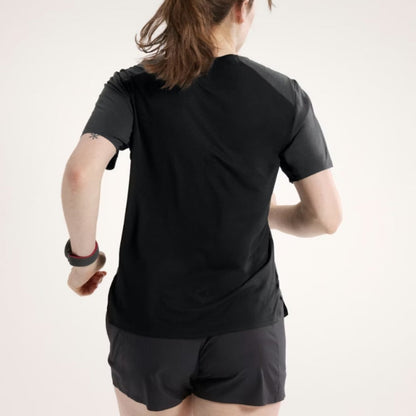 Arc'teryx Norvan Crew Neck Shirt SS Women's - Black
