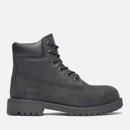 Timberland Premium 6-Inch Waterproof Boot - Junior 4M Black