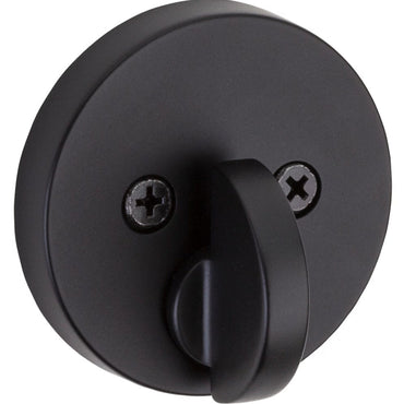 Weiser Uptown Matte Black Deadbolt/Entry Door Lock with Key
