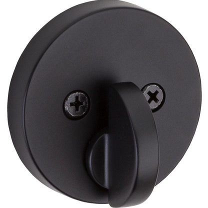 Weiser Uptown Matte Black Deadbolt/Entry Door Lock with Key