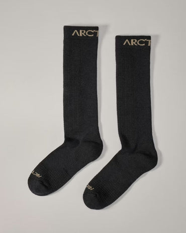 Arc'teryx Merino Wool Ski Sock - Black