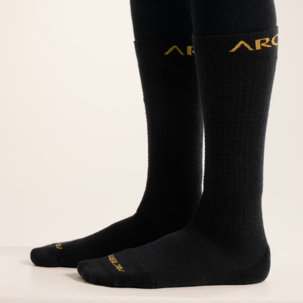 Arc'teryx Merino Wool Ski Sock - Black