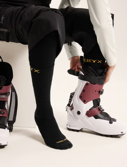 Arc'teryx Merino Wool Ski Sock - Black
