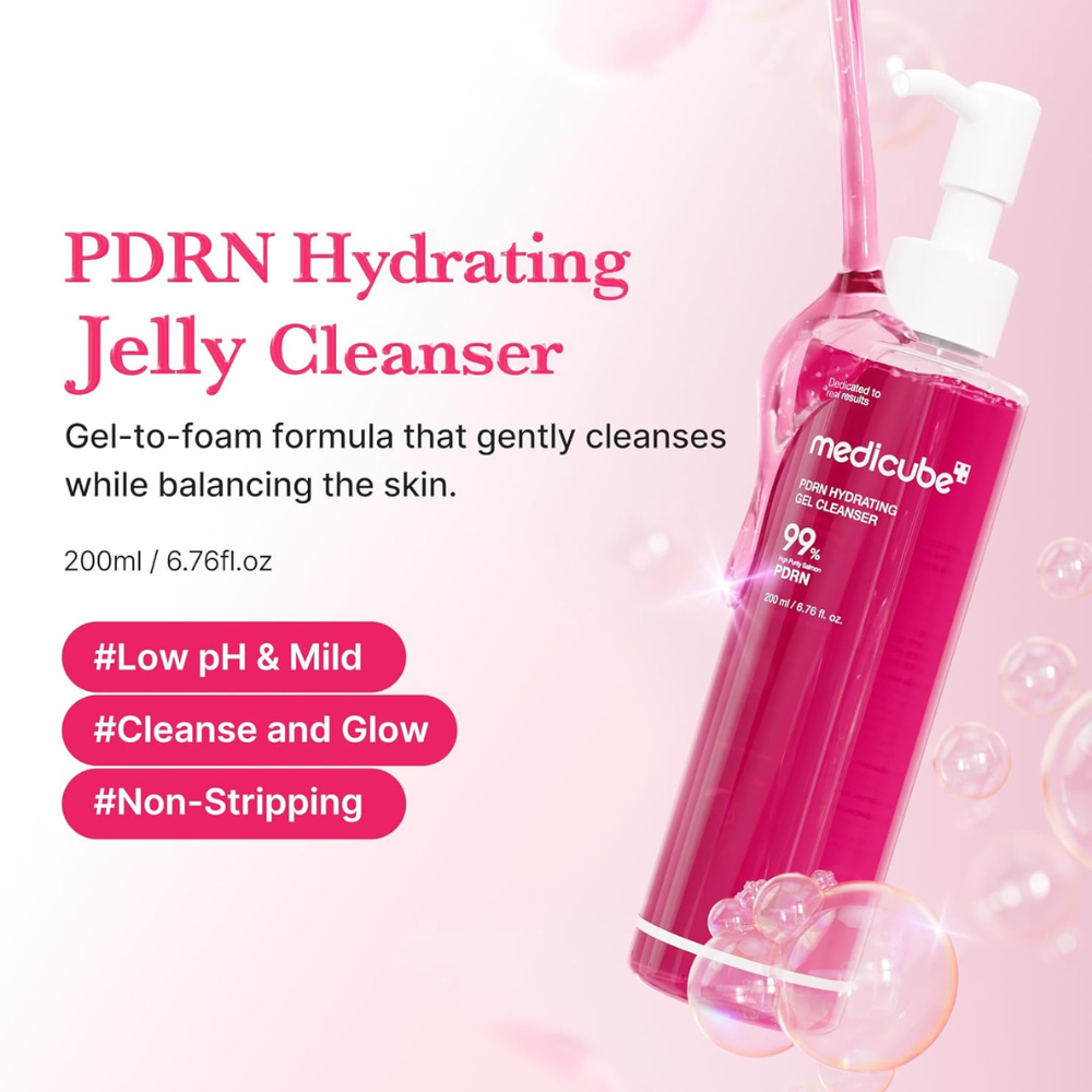 medicube PDRN Jelly to Foam Cleanser 200mL