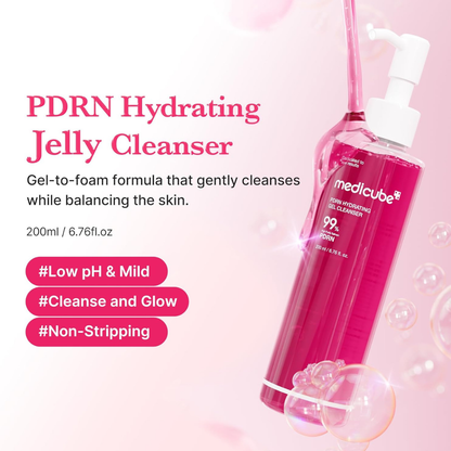 medicube PDRN Jelly to Foam Cleanser 200mL