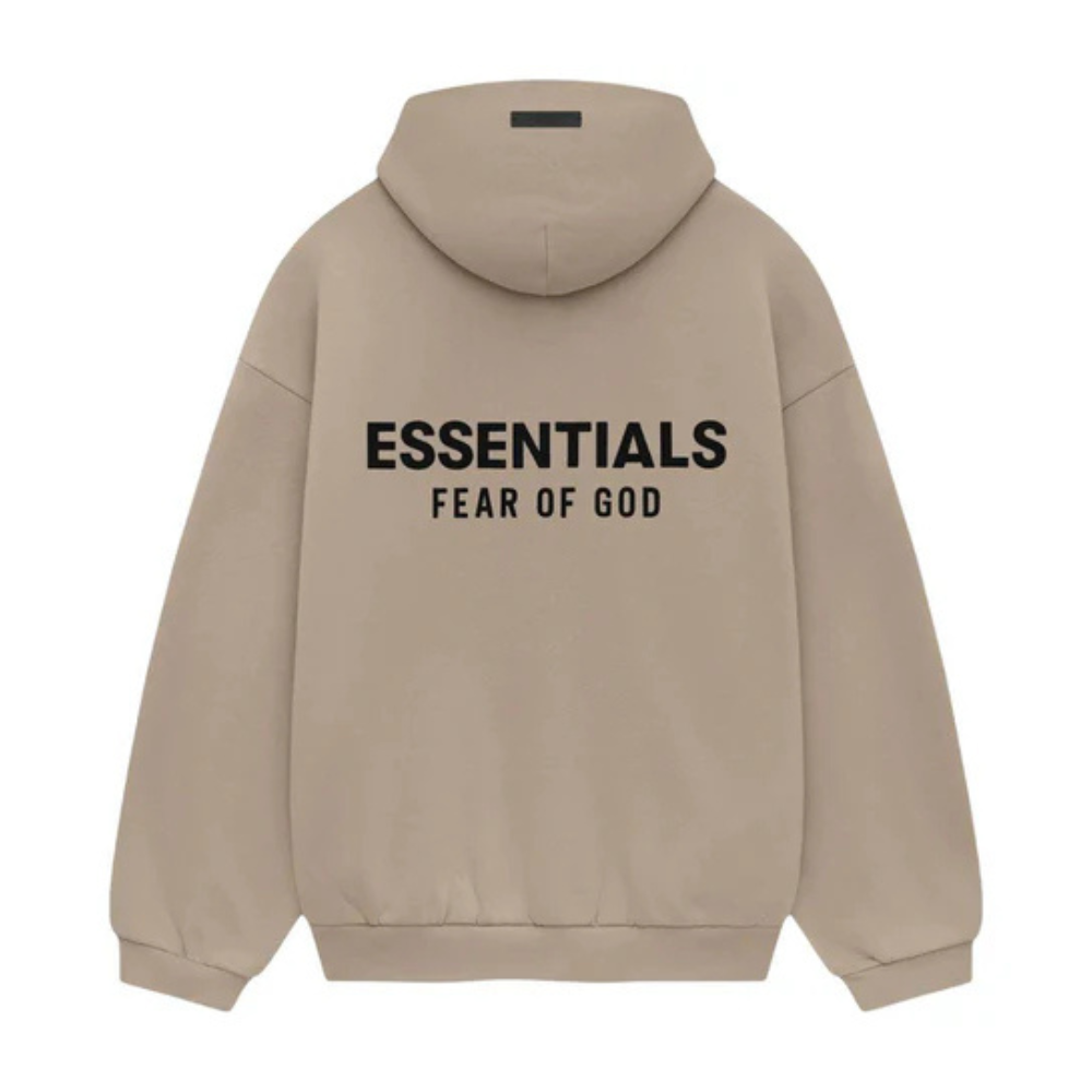 Fear of God Essentials Fleece Hoodie Desert Sand