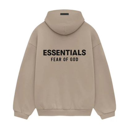 Fear of God Essentials Fleece Hoodie Desert Sand