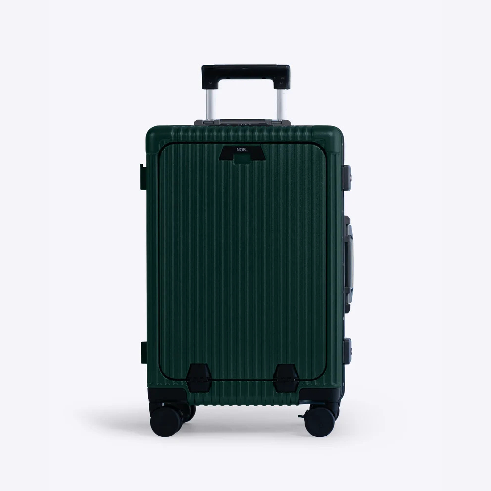 NOBL Carry-On: All-in-One Suitcase - Forest Green
