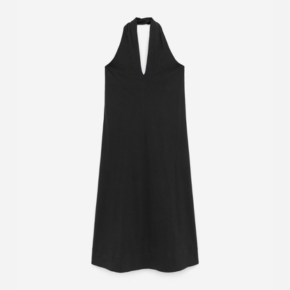 Arket Halterneck Dress - Dark Brown