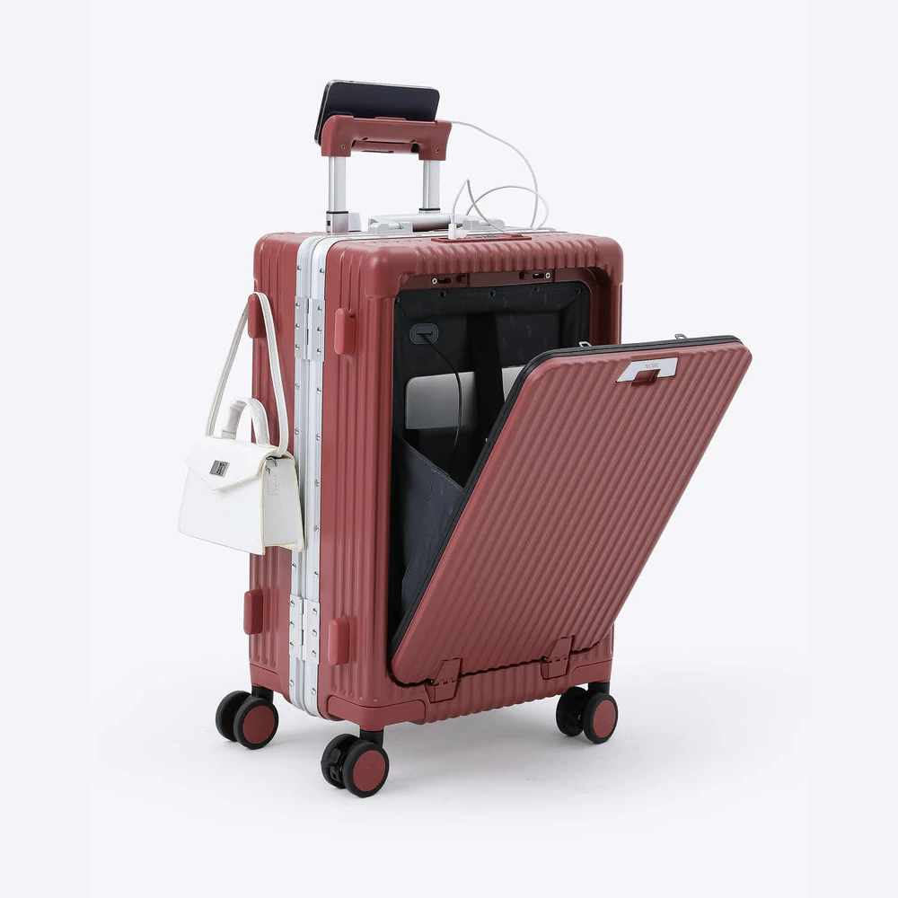 NOBL Carry-On: All-in-One Suitcase - Terracotta