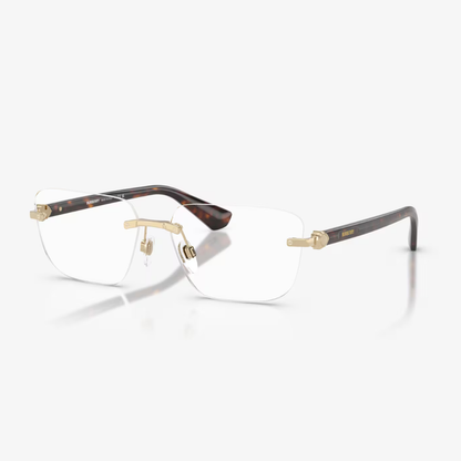 Burberry BE1392 Glasses - Light Gold Frame