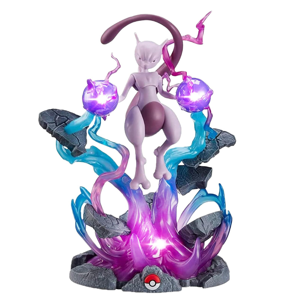 Jazwares Pokémon 13" Large Mewtwo Deluxe Collector Statue Figure