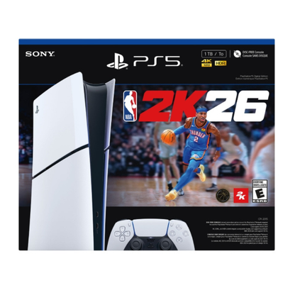 PlayStation 5 NBA 2K26 Digital Edition Bundle