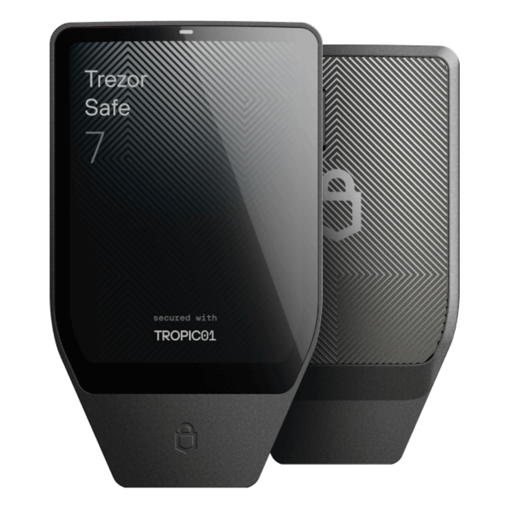 Trezor Safe 7 Crypto Hardware Wallet - Charcoal Black
