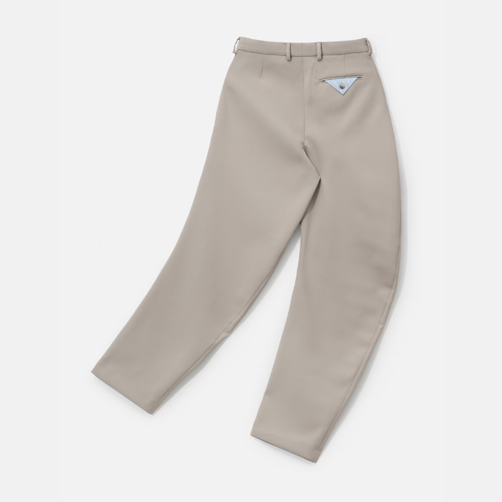 Charles Jeffrey Loverboy Topsy Turvy Pant in Beige
