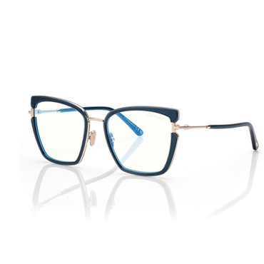 Tom Ford Blue Block Butterfly Opticals - Blue