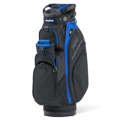 Bag Boy Chiller Pro Golf Cart Bag - Black/Royal/Charcoal