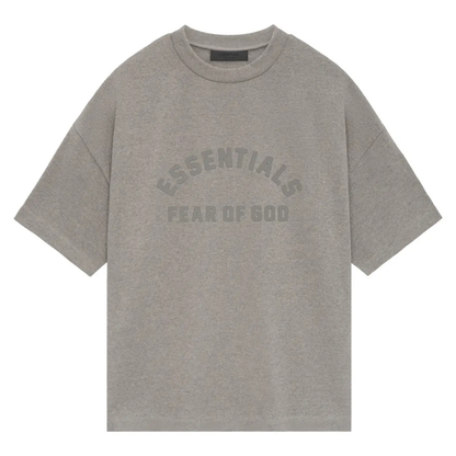 Fear of God Essentials Heavy Short-Sleeve Tee - Heather Grey