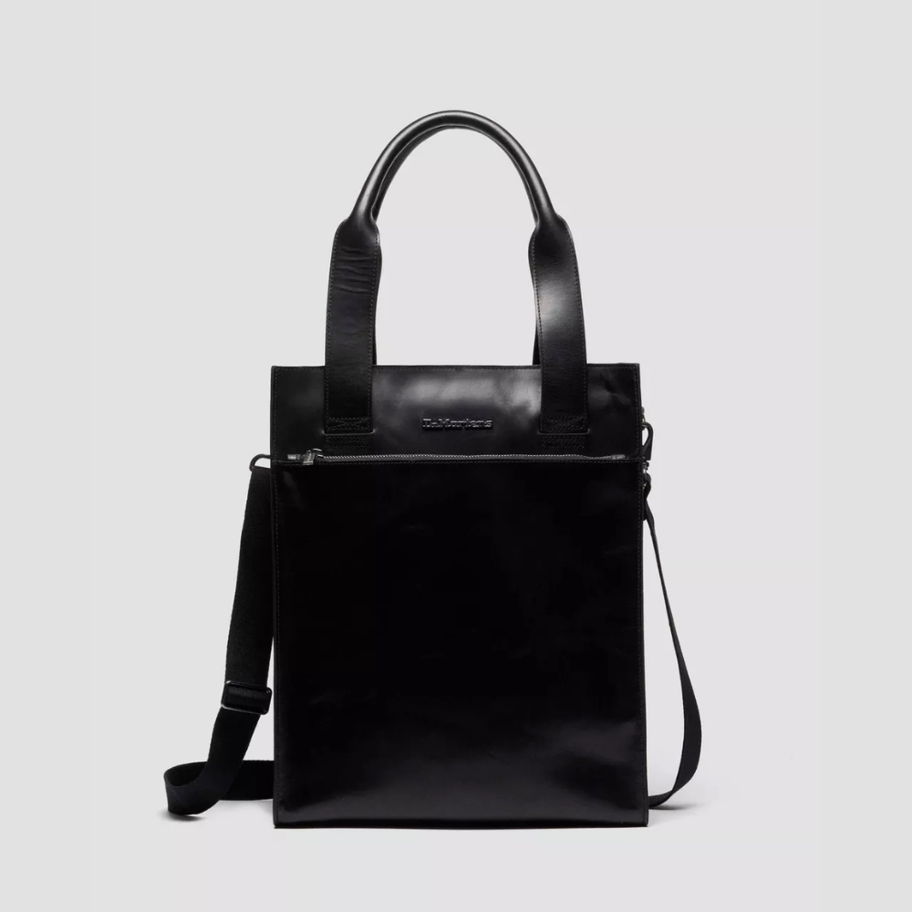 Dr. Martens Leather Tote Bag - Black