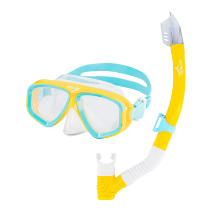 Speedo Jr Adventure Mask Snorkel Set - 2 Pack