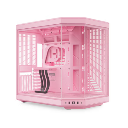 HYTE Y70 Modern Aesthetic Computer Case - Strawberry Milk