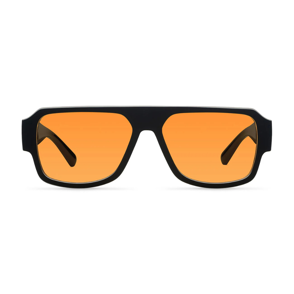 Meller Nia Black Orange Sunglasses