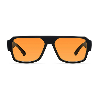 Meller Nia Black Orange Sunglasses