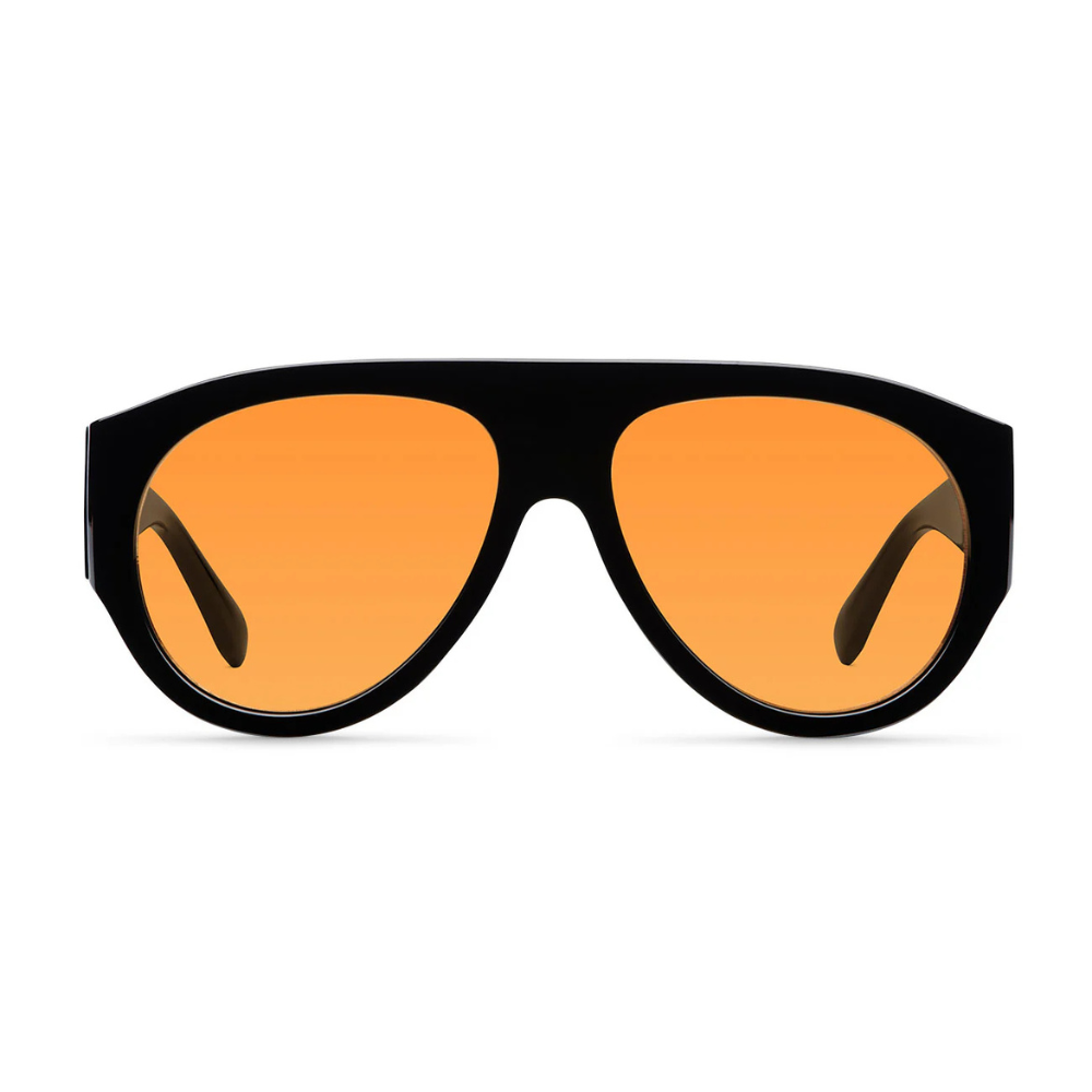 Meller Lira Black Orange Sunglasses
