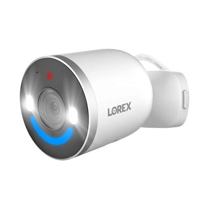 Lorex 4K Spotlight Indoor/Outdoor Wi-Fi 6 Security Camera with Smart Security Lighting (32GB)