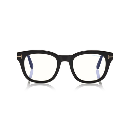 Tom Ford Blue Block Soft Square Opticals - Black