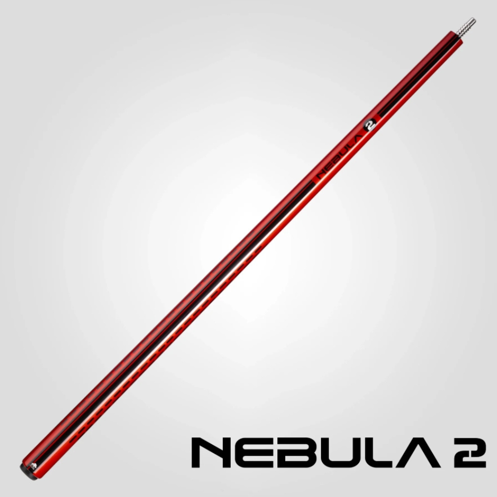 Rhino Billiards Nebula 2 Pool Cue - Crimson Red