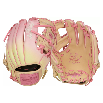 Rawlings 11.75" Pink Lemonade Heart of the Hide R2G Series Fastpitch Glove