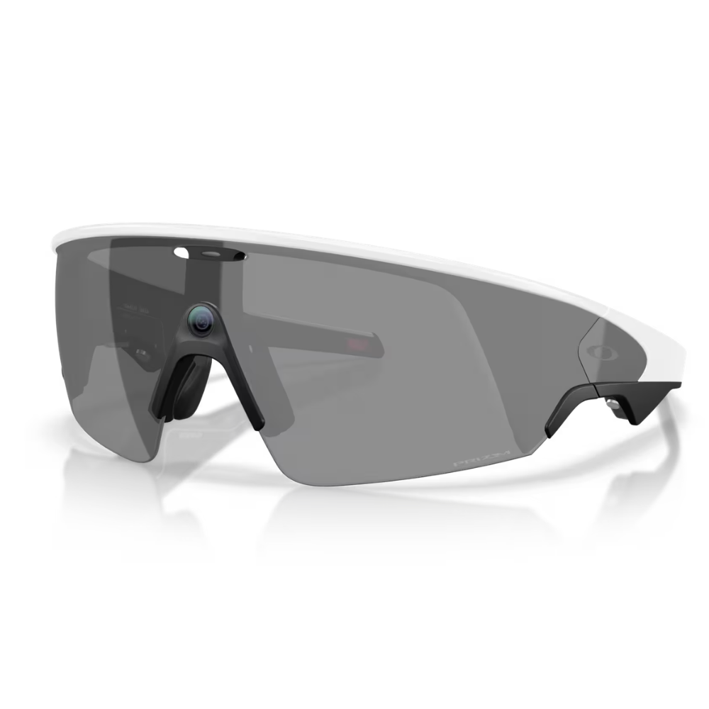 Oakley Meta Vanguard AI Glasses - Prizm Black Lenses / White Frame