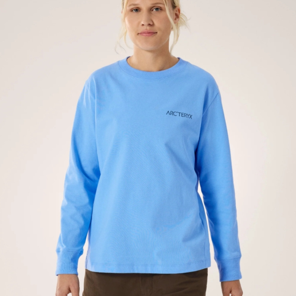 Arc'teryx Kragg Cotton Bird Crew Beck Long-Sleeve T-Shirt Women's - Glacial / Nightscape