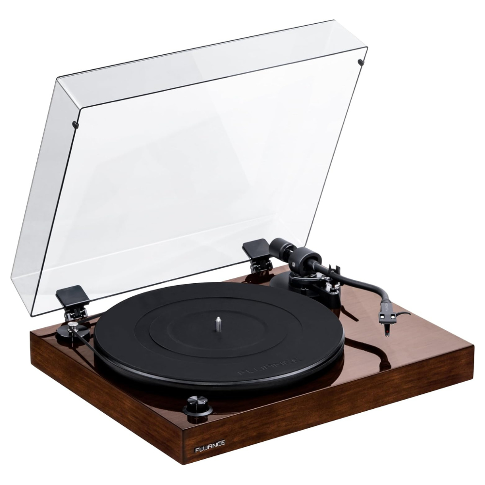 Fluance RT82 Reference High Fidelity Vinyl Turntable - Walnut